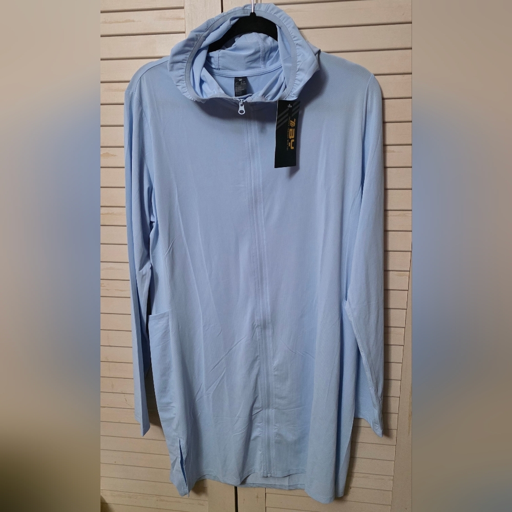 Women's UPF 50+ Swim Cover Up Sun Protection Hoodie SPF Lightweight Jacket Long